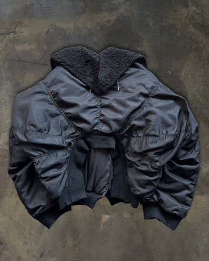 JUNYA WATANABE CROPPED PUFFER BOMBER JACKET