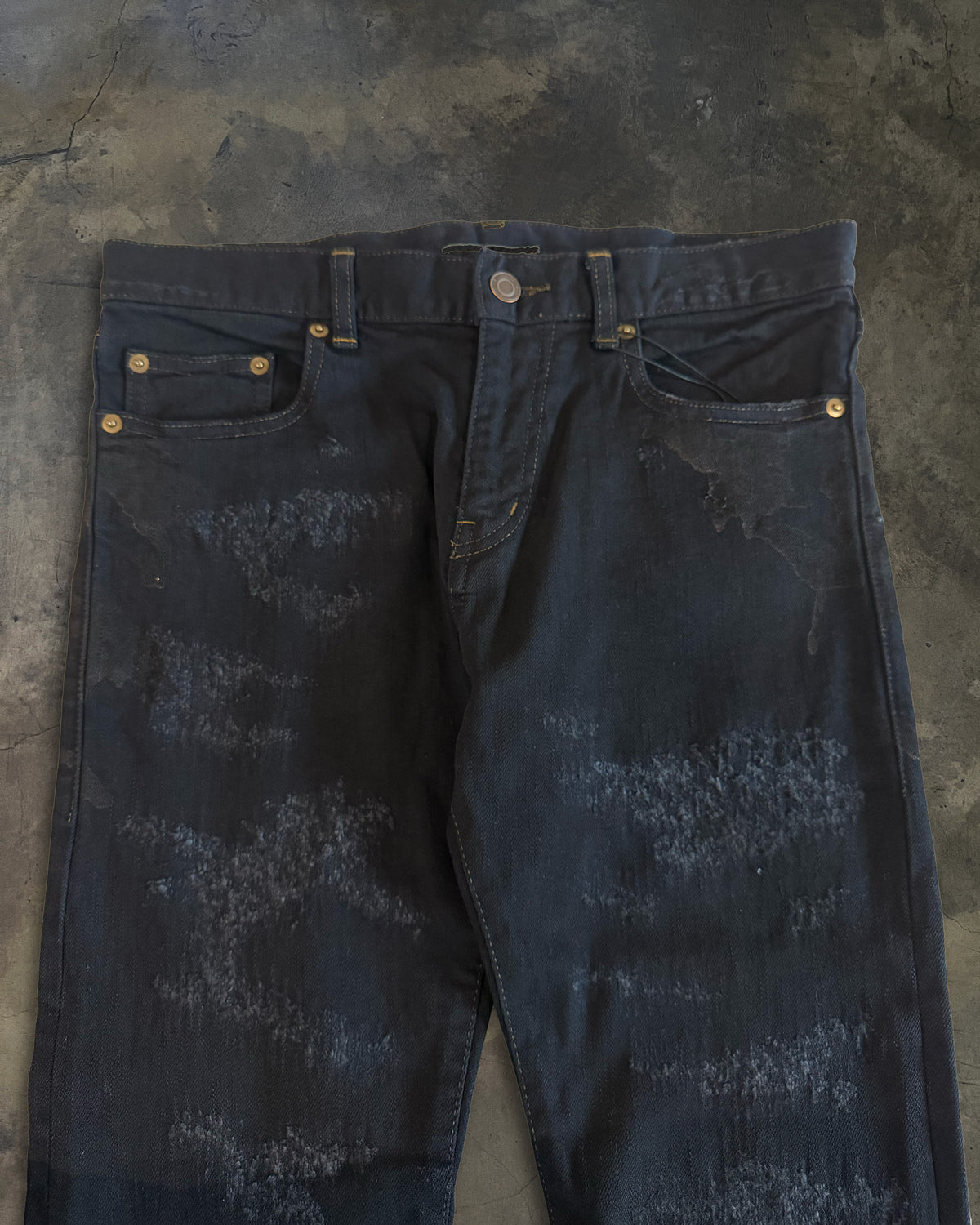SAINT LAURENT FW2013 SCAB DISTRESSED D02