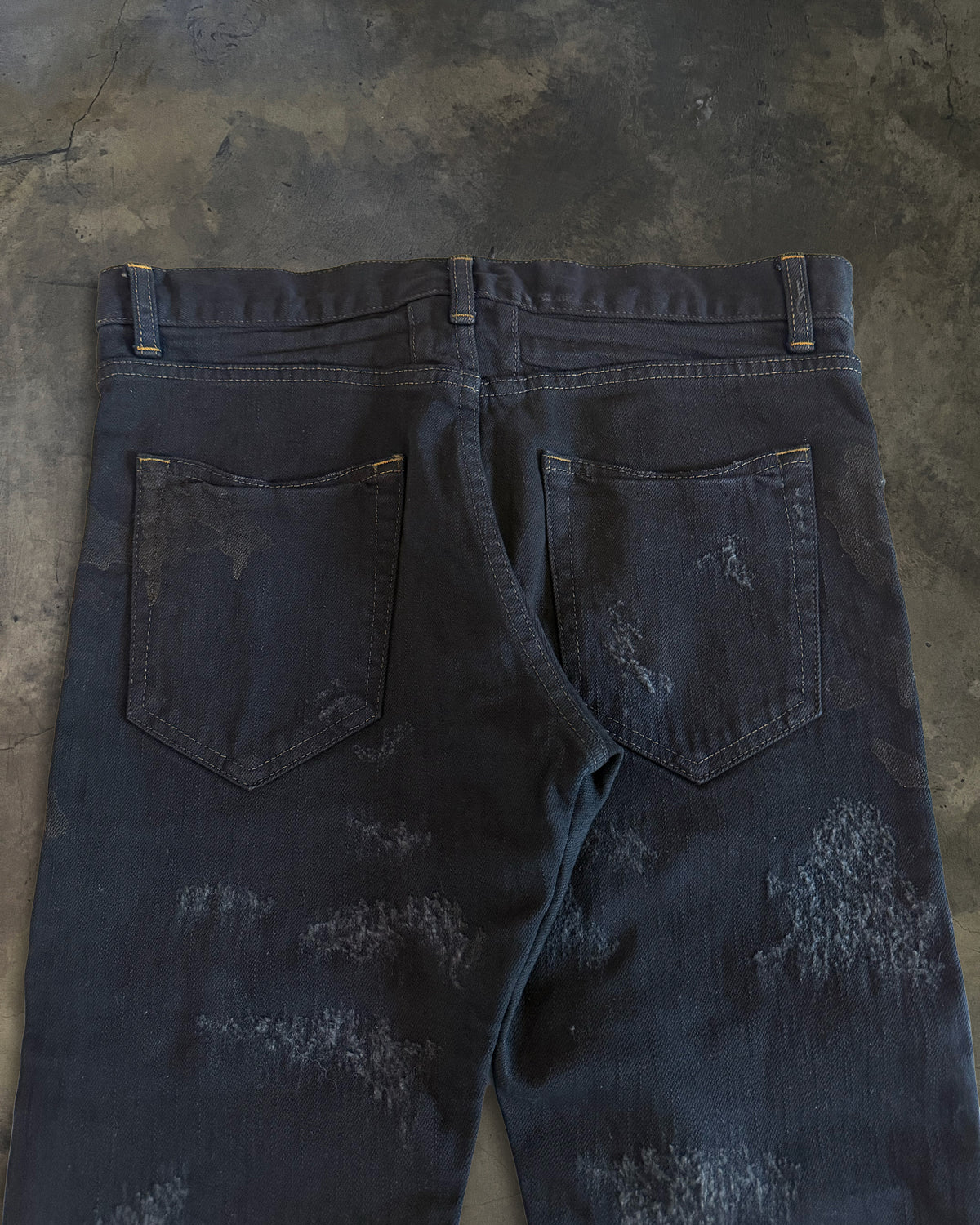 SAINT LAURENT FW2013 SCAB DISTRESSED D02