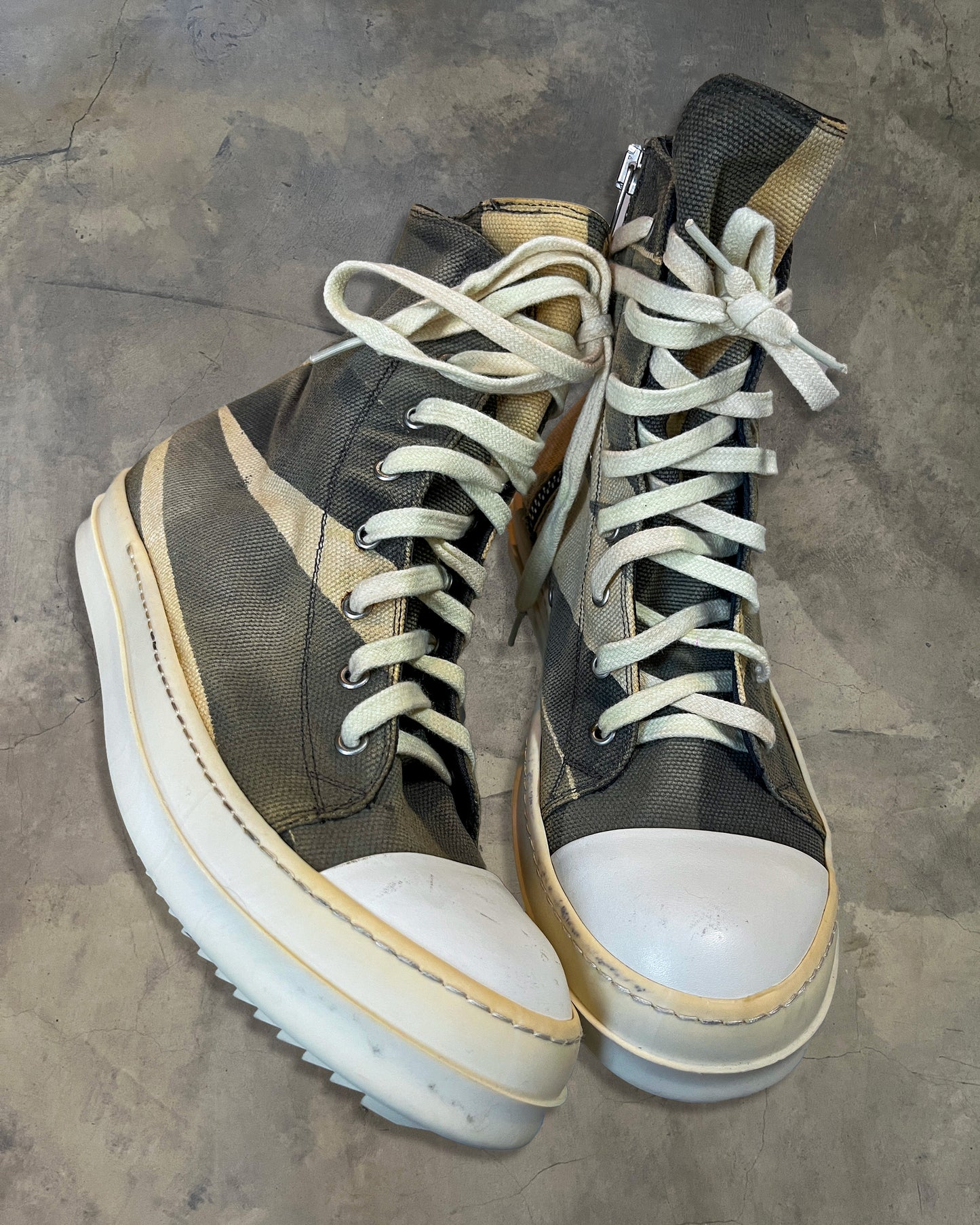 RICK OWENS SS2014 "VICIOUS" CAMO RAMONES