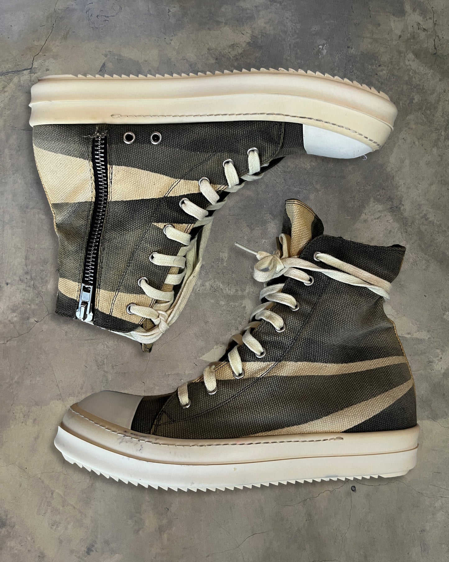 RICK OWENS SS2014 "VICIOUS" CAMO RAMONES