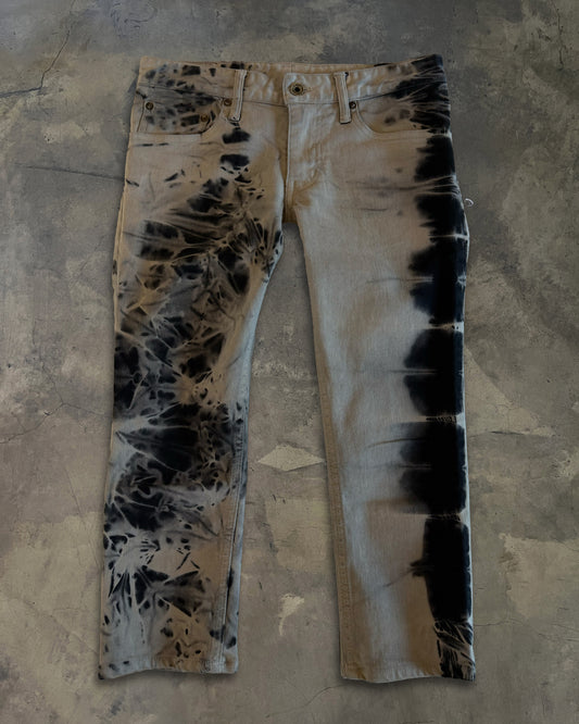 LGB TIE DYE WASH CAPRI