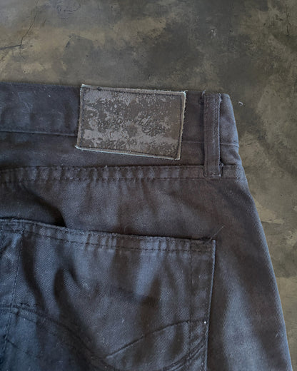 CAVARIA BLACK FADED FLARED DENIM