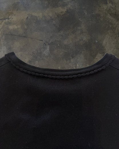 CHANEL SS1994 RUNWAY LOGO EMBROIDERED TEE
