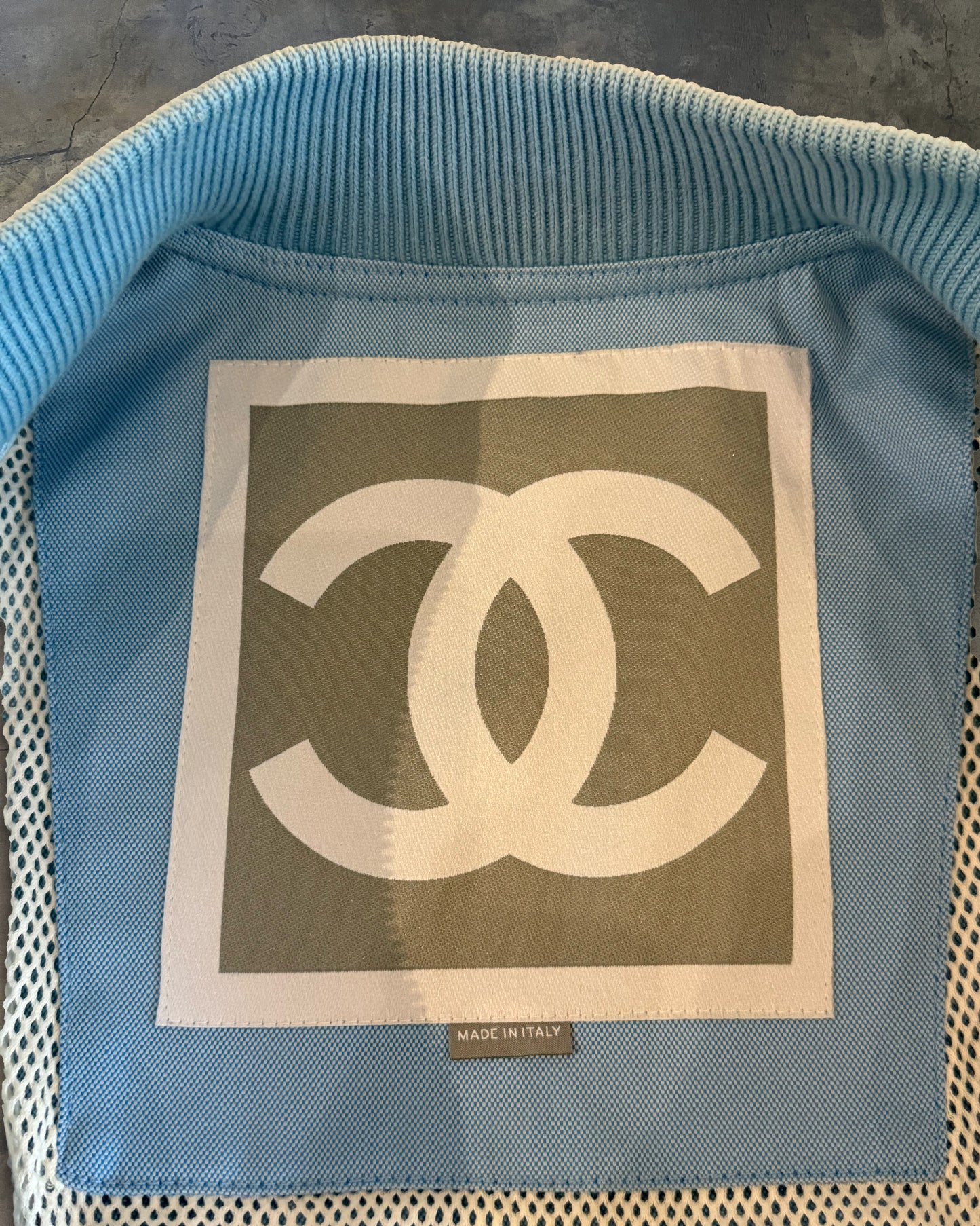 CHANEL SPORT SS2002 TRACK JACKET