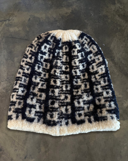 CHANEL CC SILK CASHMERE BEANIE