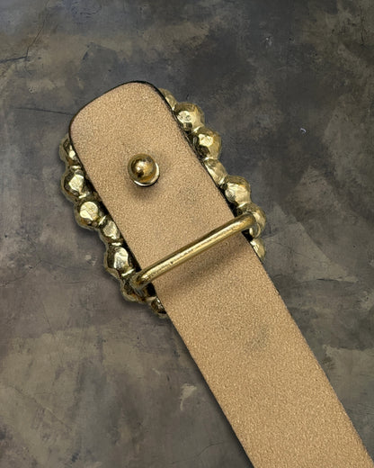 CHANEL 2015 PEARL CC SKINNY BELT