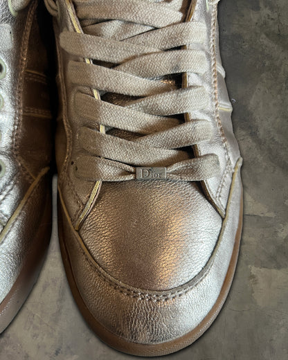 DIOR HOMME SS2006 METALLIC HIGH TOPS