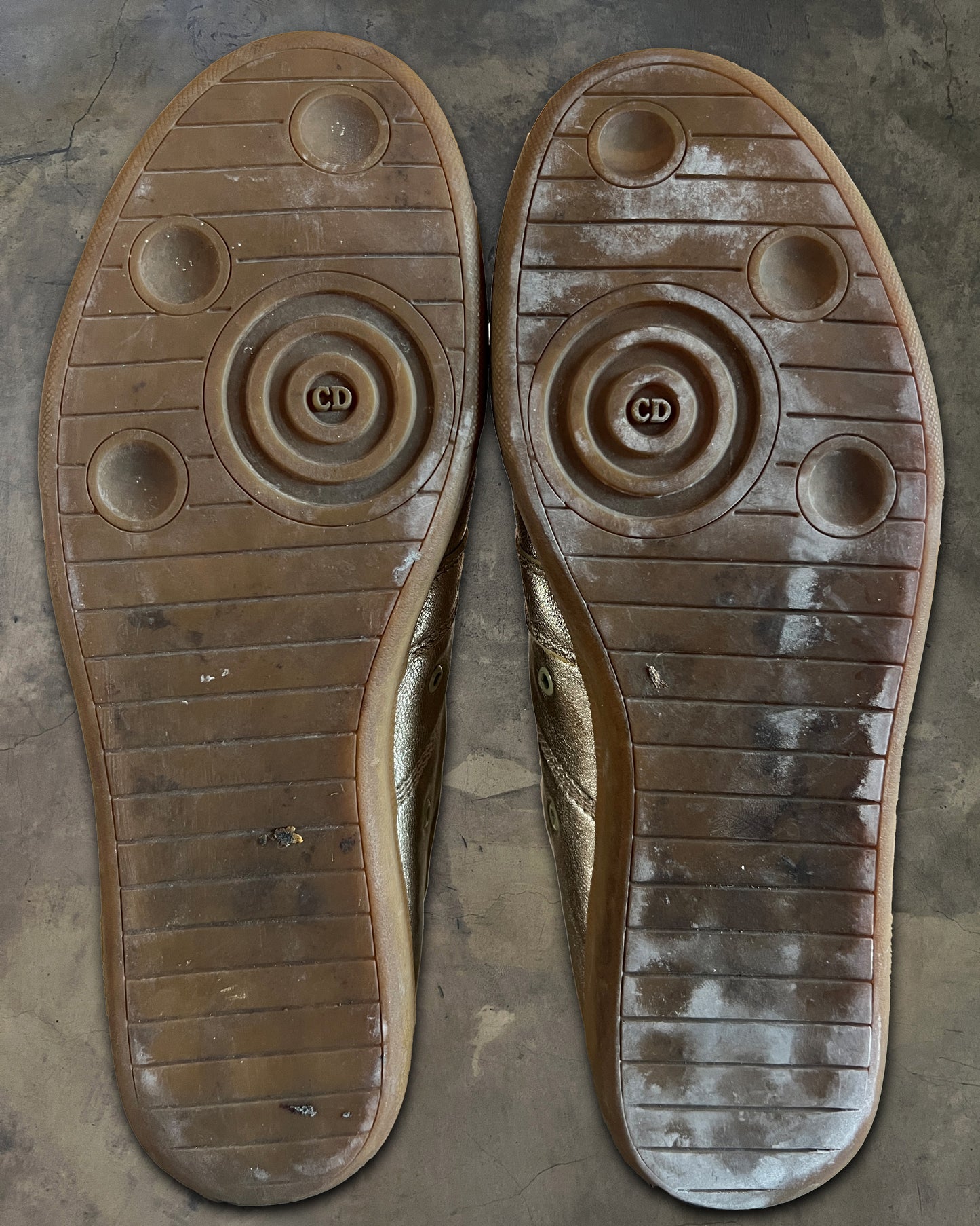 DIOR HOMME SS2006 METALLIC HIGH TOPS