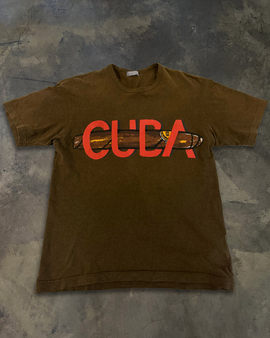 COMMES DES GARCONS HOMME 2002 CUBA CIGAR TEE