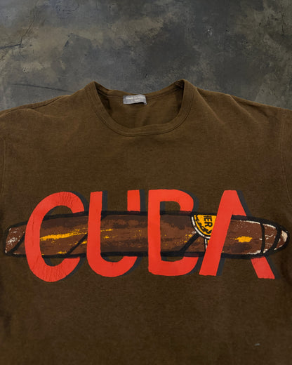 COMMES DES GARCONS HOMME 2002 CUBA CIGAR TEE