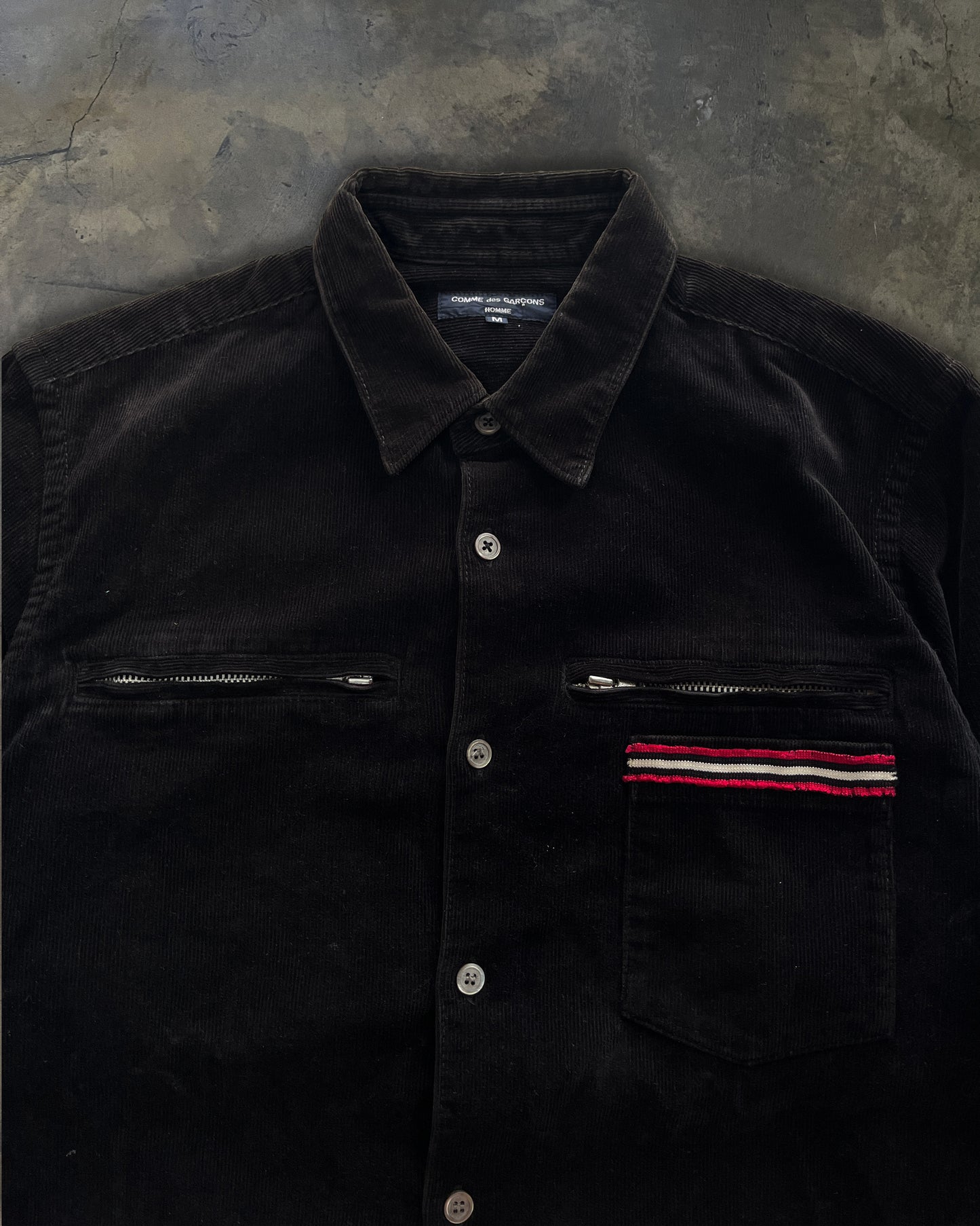 COMME DES GARÇONS AD2005 CORDUROY OVERSHIRT