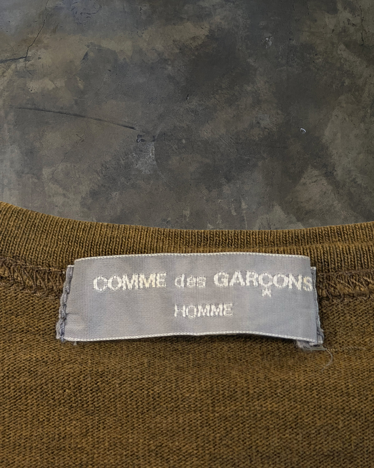 COMMES DES GARCONS HOMME 2002 CUBA CIGAR TEE