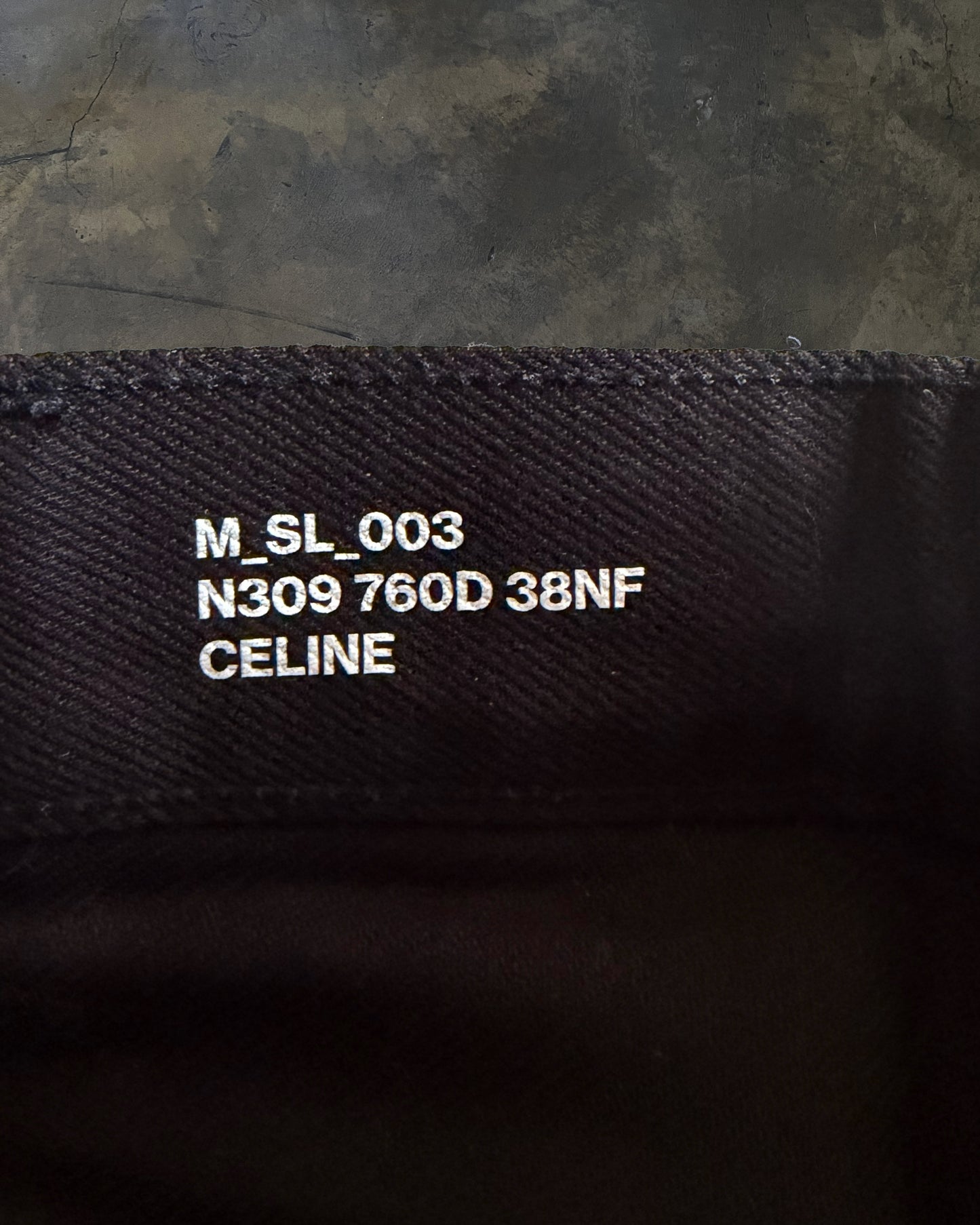 CELINE SL003 SLIM DENIM