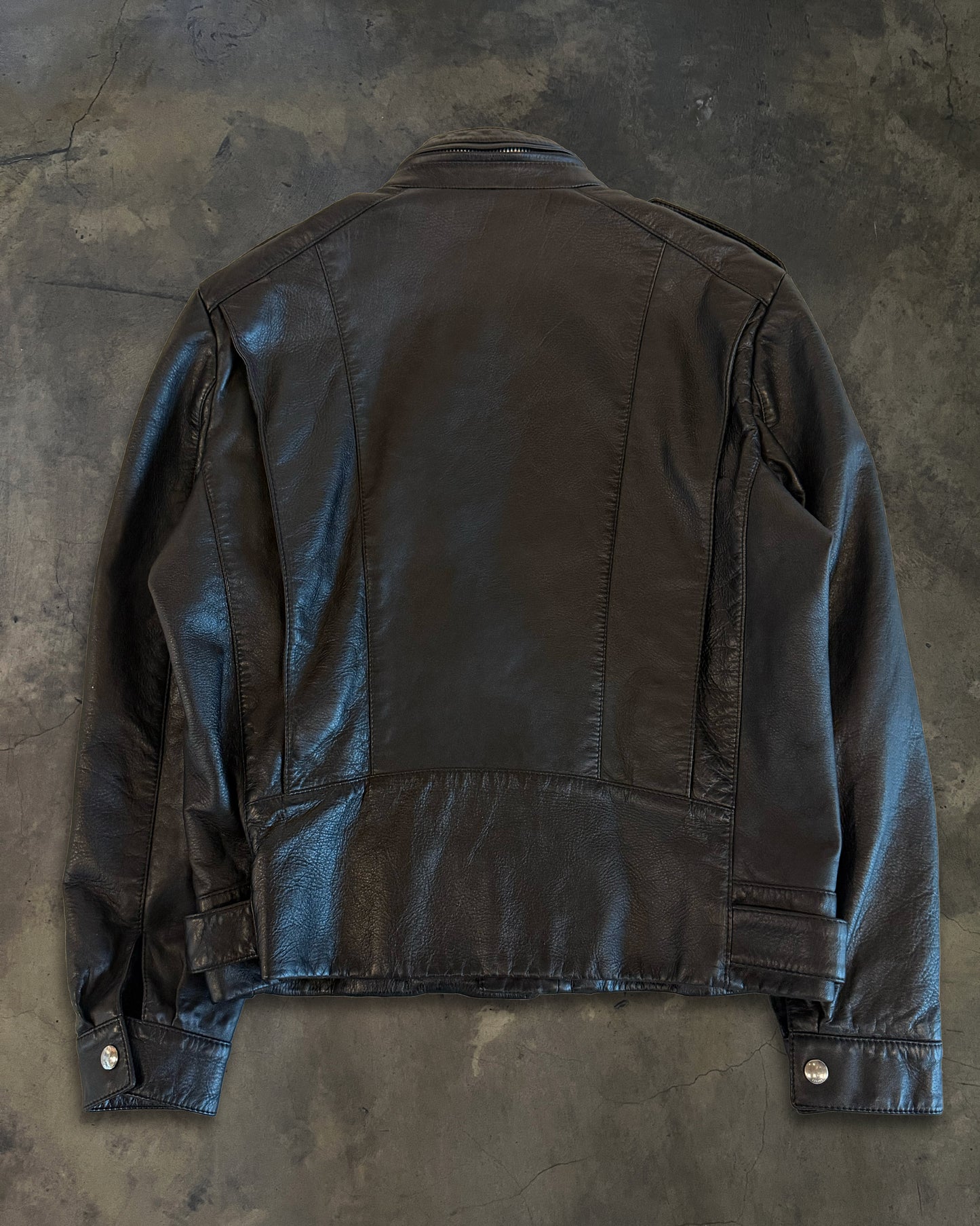 1/1 CELINE SS2022 MULTI ZIP MOTO JACKET