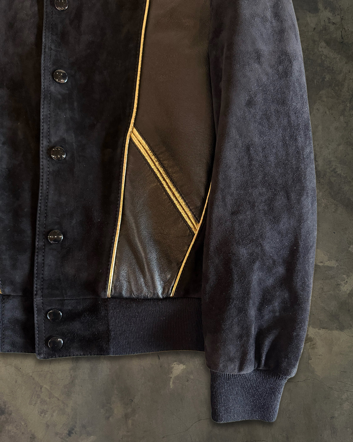 1/1 CELINE SS2022 SUEDE LAMBSKIN LEATHER JACKET