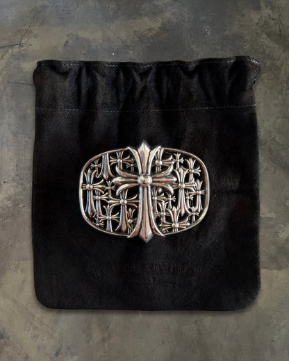 CHROME HEARTS CEMETERY CROSS BUCKLE