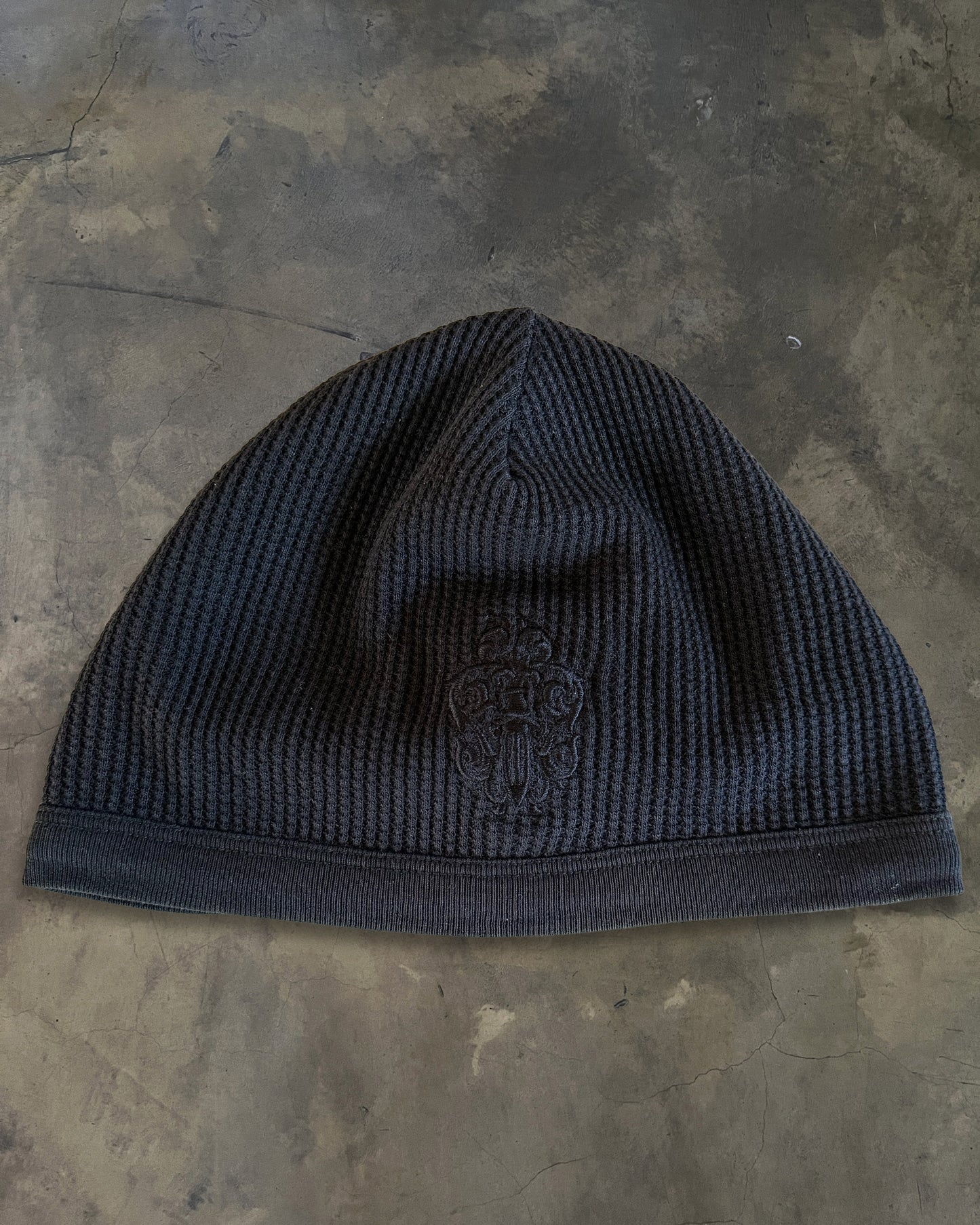 CHROME HEARTS DAGGER WAFFLE KNIT BEANIE