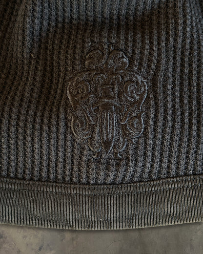 CHROME HEARTS DAGGER WAFFLE KNIT BEANIE