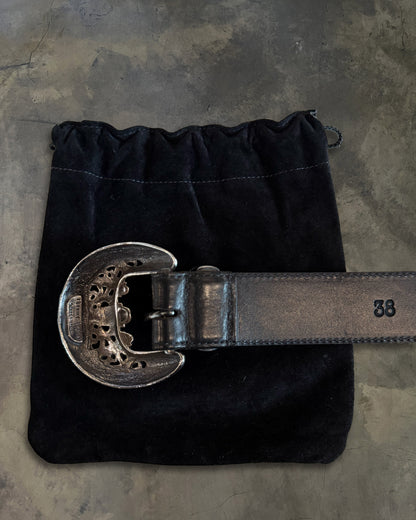 CHROME HEARTS TALON WESTERN BELT