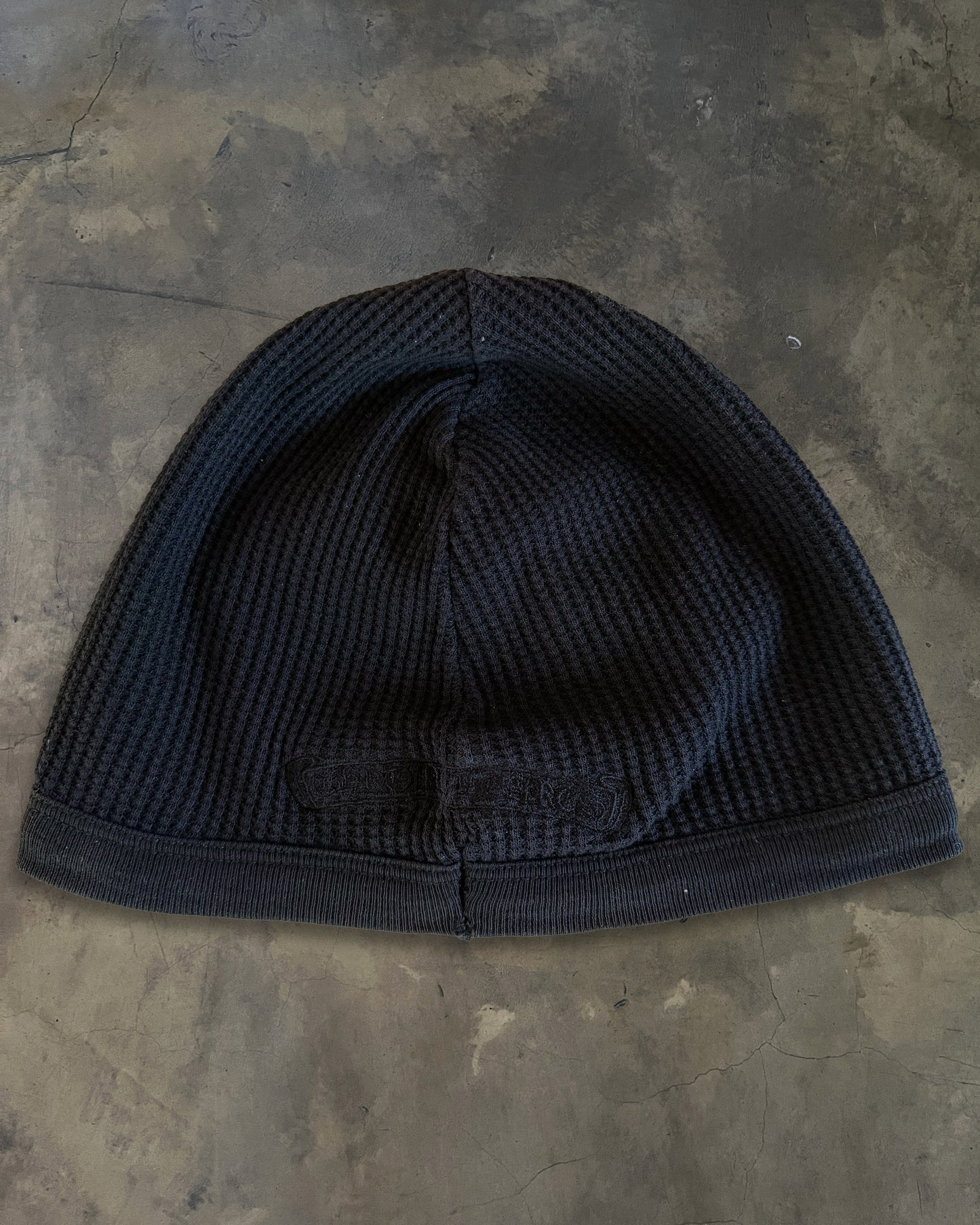CHROME HEARTS DAGGER WAFFLE KNIT BEANIE