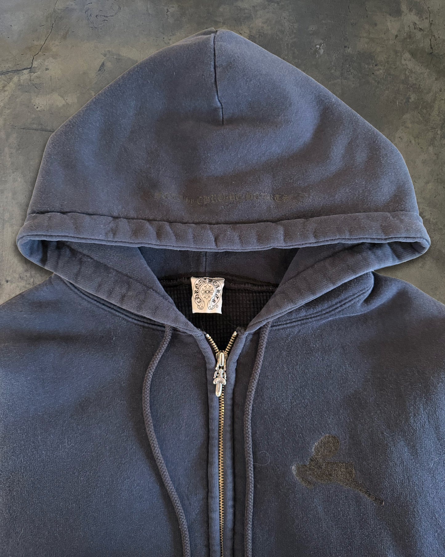 CHROME HEARTS FOTI HARRIS TEETER THERMAL LINED HOODIE