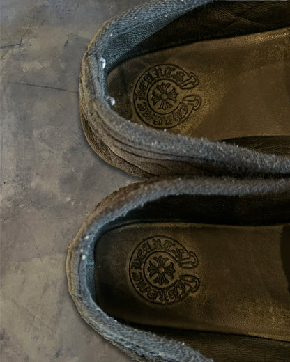 CHROME HEARTS CORDUROY DAGGER LOAFER