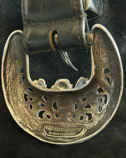 CHROME HEARTS TALON WESTERN BELT