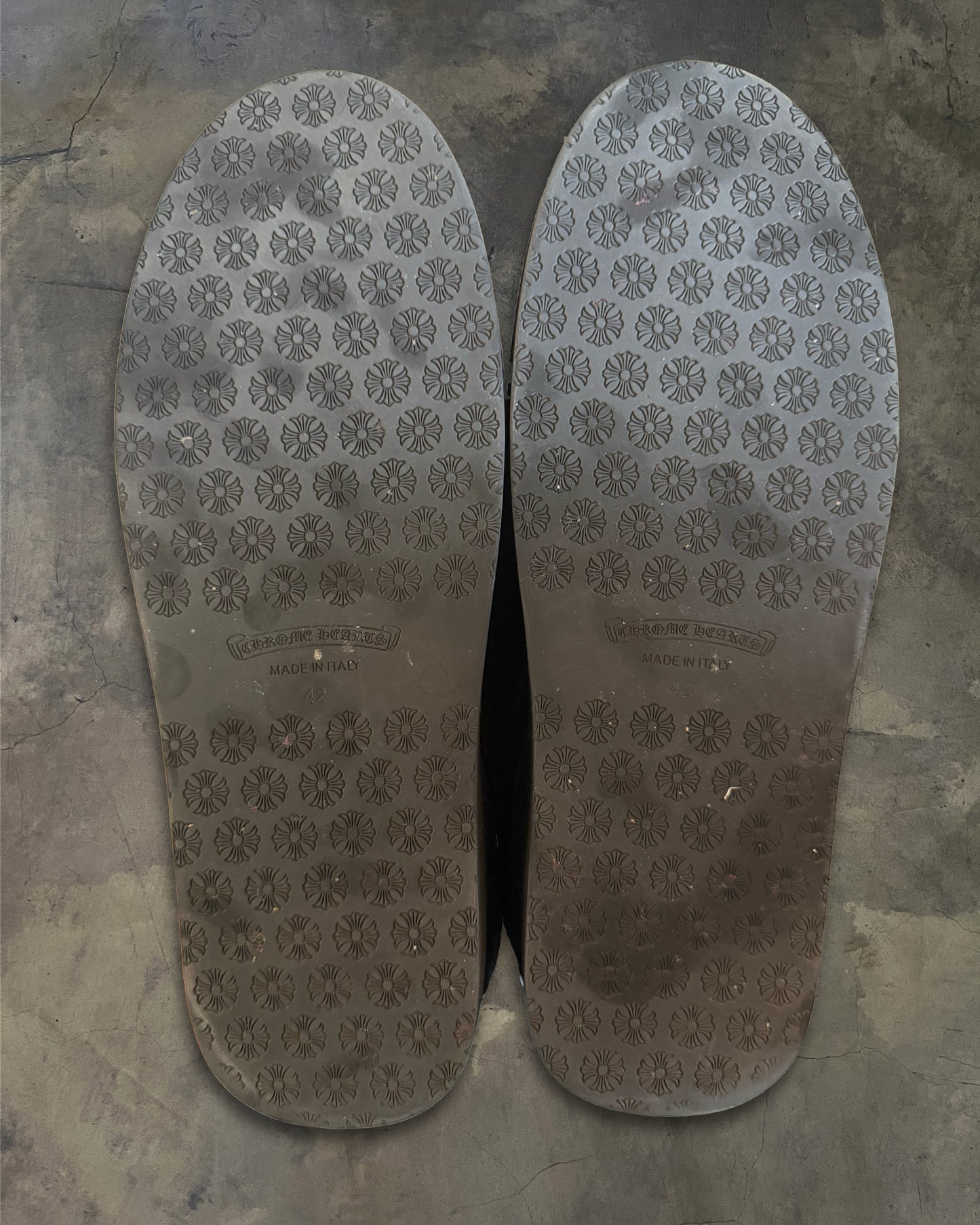 CHROME HEARTS CORDUROY DAGGER LOAFER