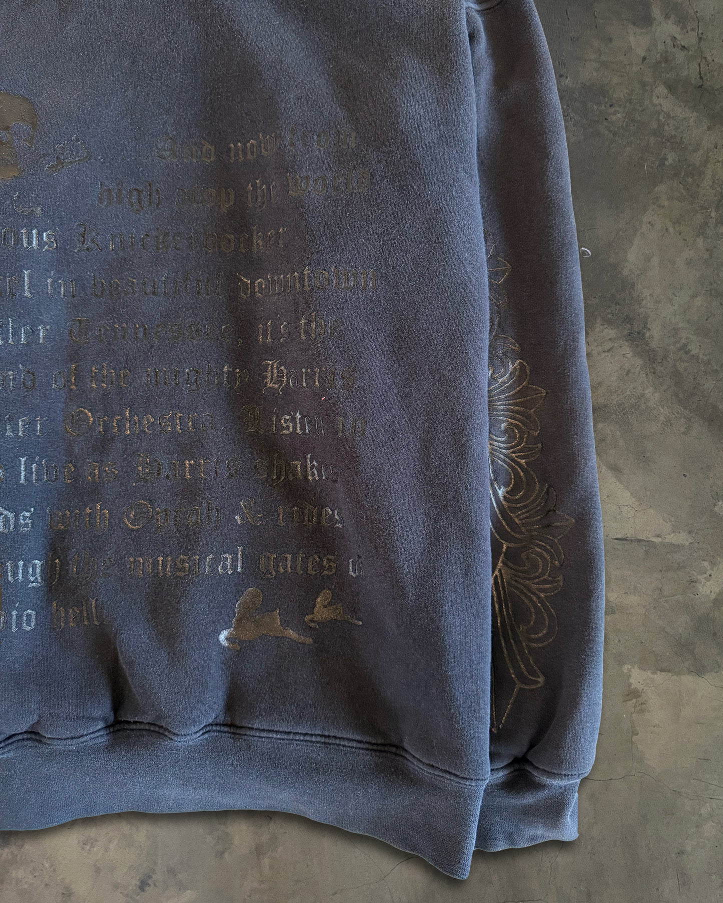 CHROME HEARTS FOTI HARRIS TEETER THERMAL LINED HOODIE