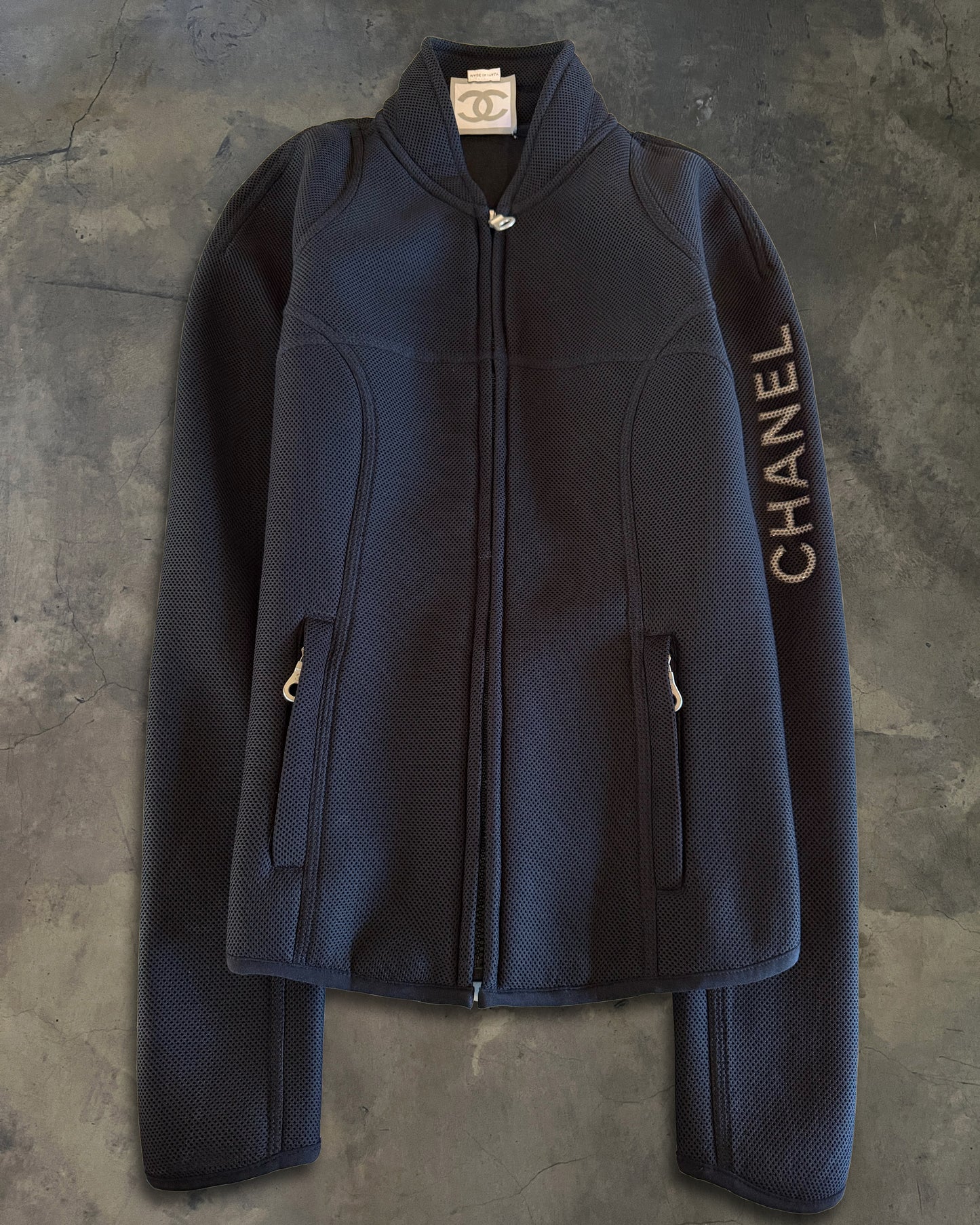 CHANEL 2003 SPORT LINE ZIP UP JACKET