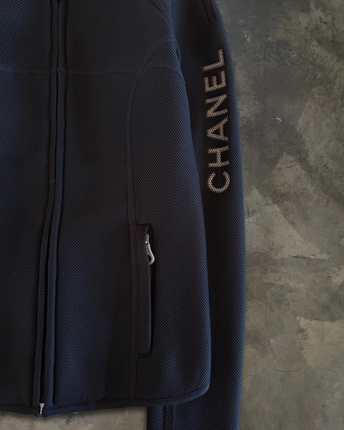 CHANEL 2003 SPORT LINE ZIP UP JACKET