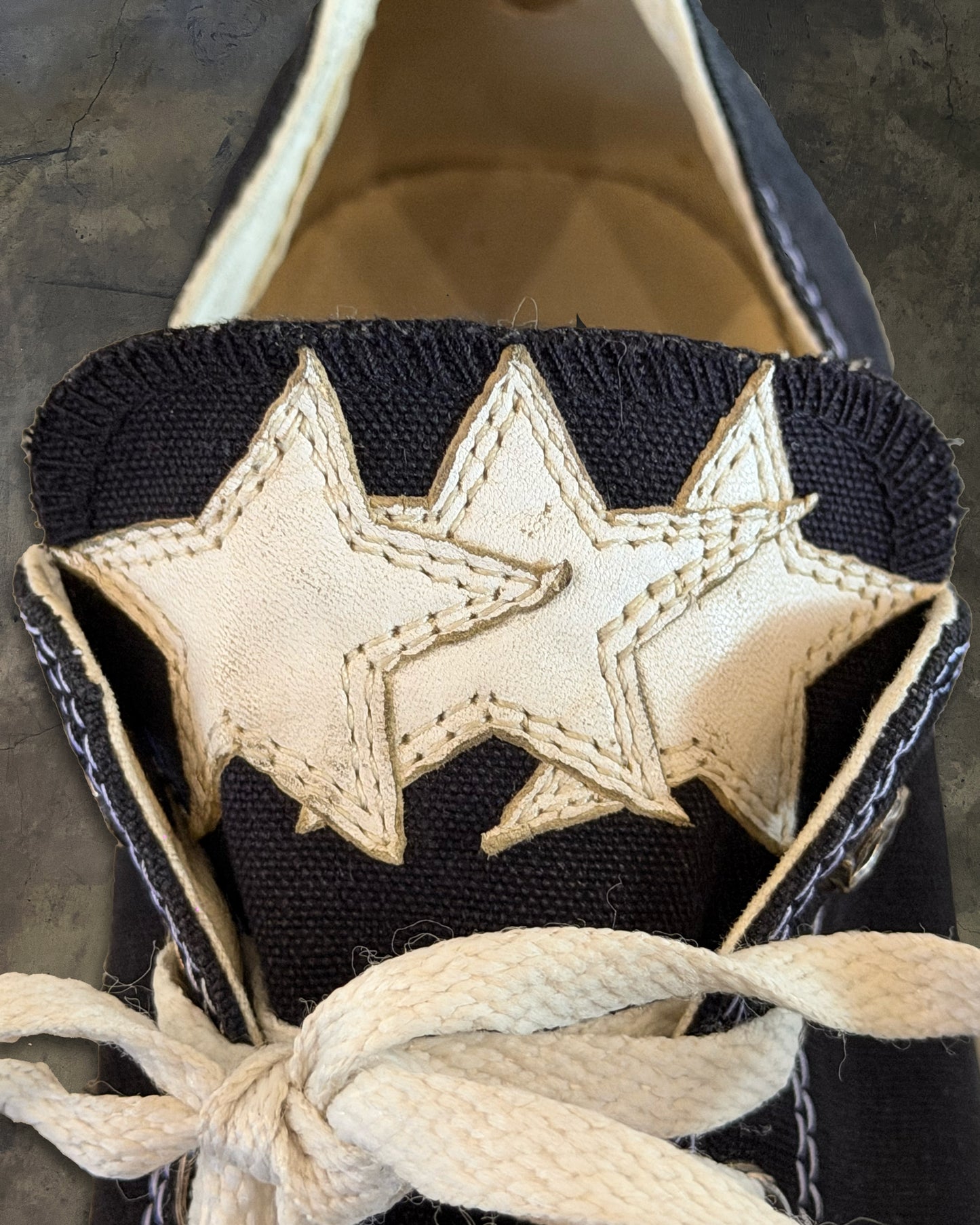 2000'S CHROME HEARTS TRIPLE STAR PATCH CONVERSE