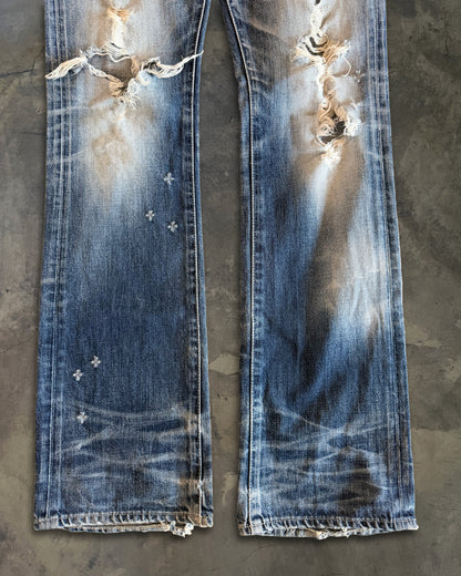 CIVARIZE FLARED FADED DENIM