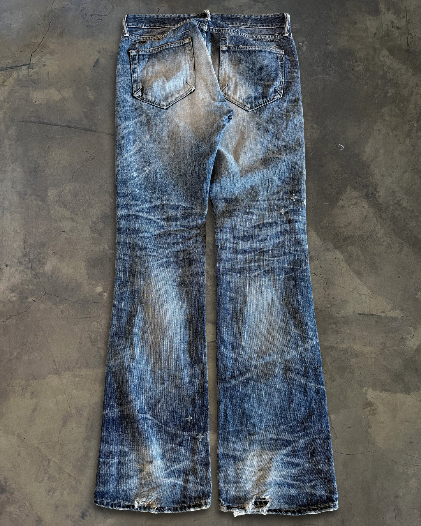 CIVARIZE FLARED FADED DENIM
