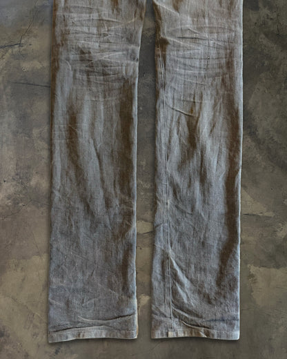 DIOR HOMME AW2007 CLAWMARK DENIM