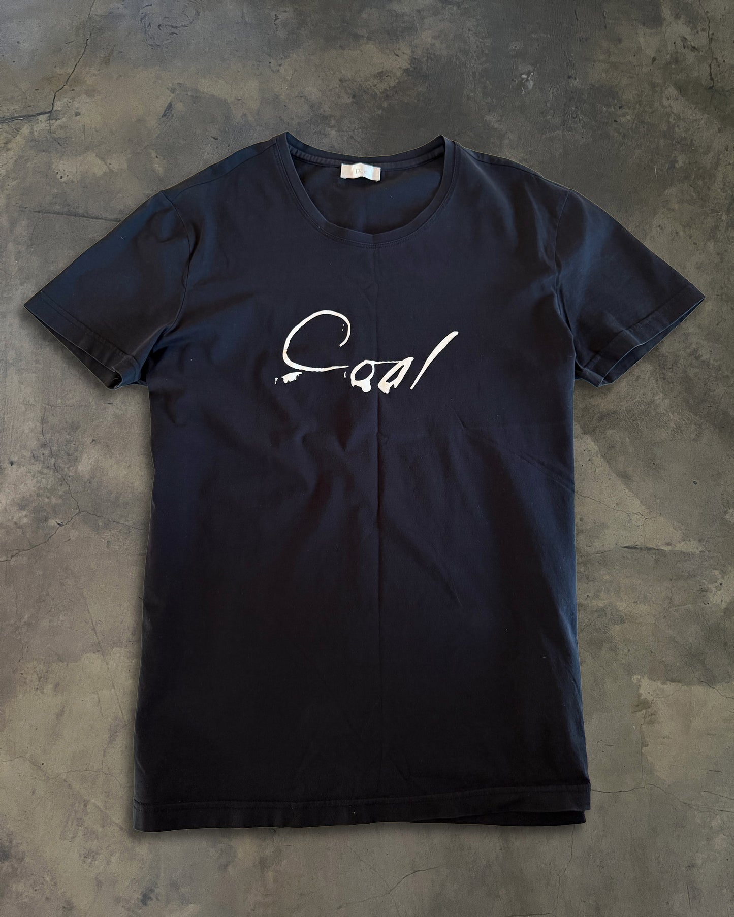 DIOR HOMME AW2010 COAL T SHIRT