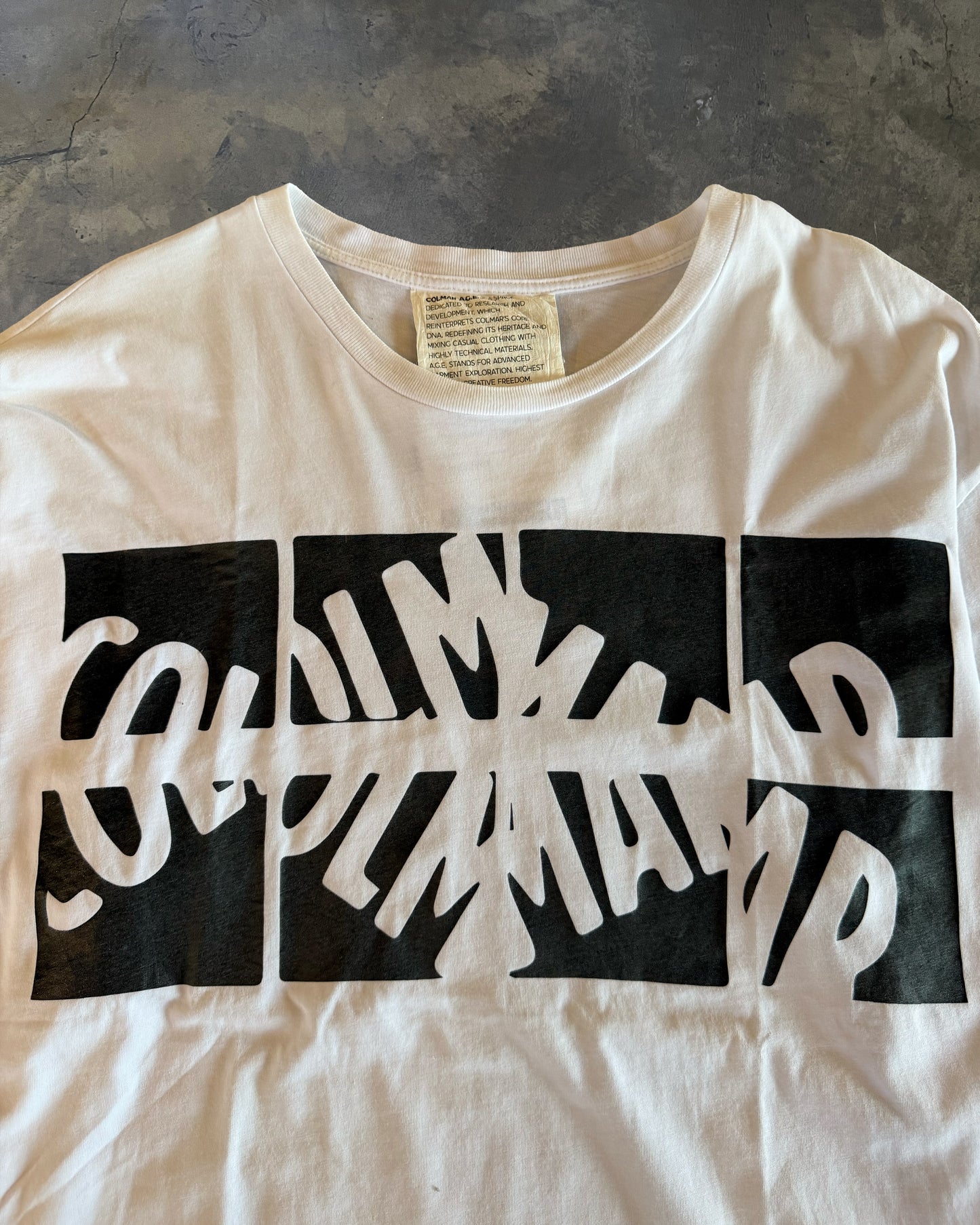 COLMAR BLACK LOGO TEE