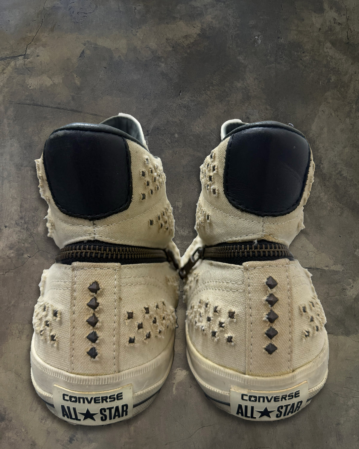 CONVERSE X JOHN VARVATOS STUDDED ZIP CONVERSE