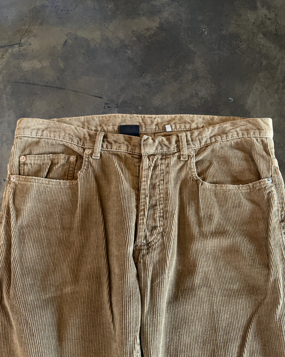 DIOR HOMME AW2004 VOTC RUNWAY CORDUROY DENIM