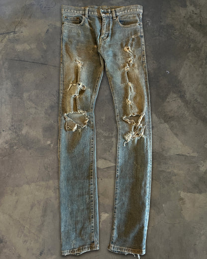 SAINT LAURENT 2013 CRASH DENIM