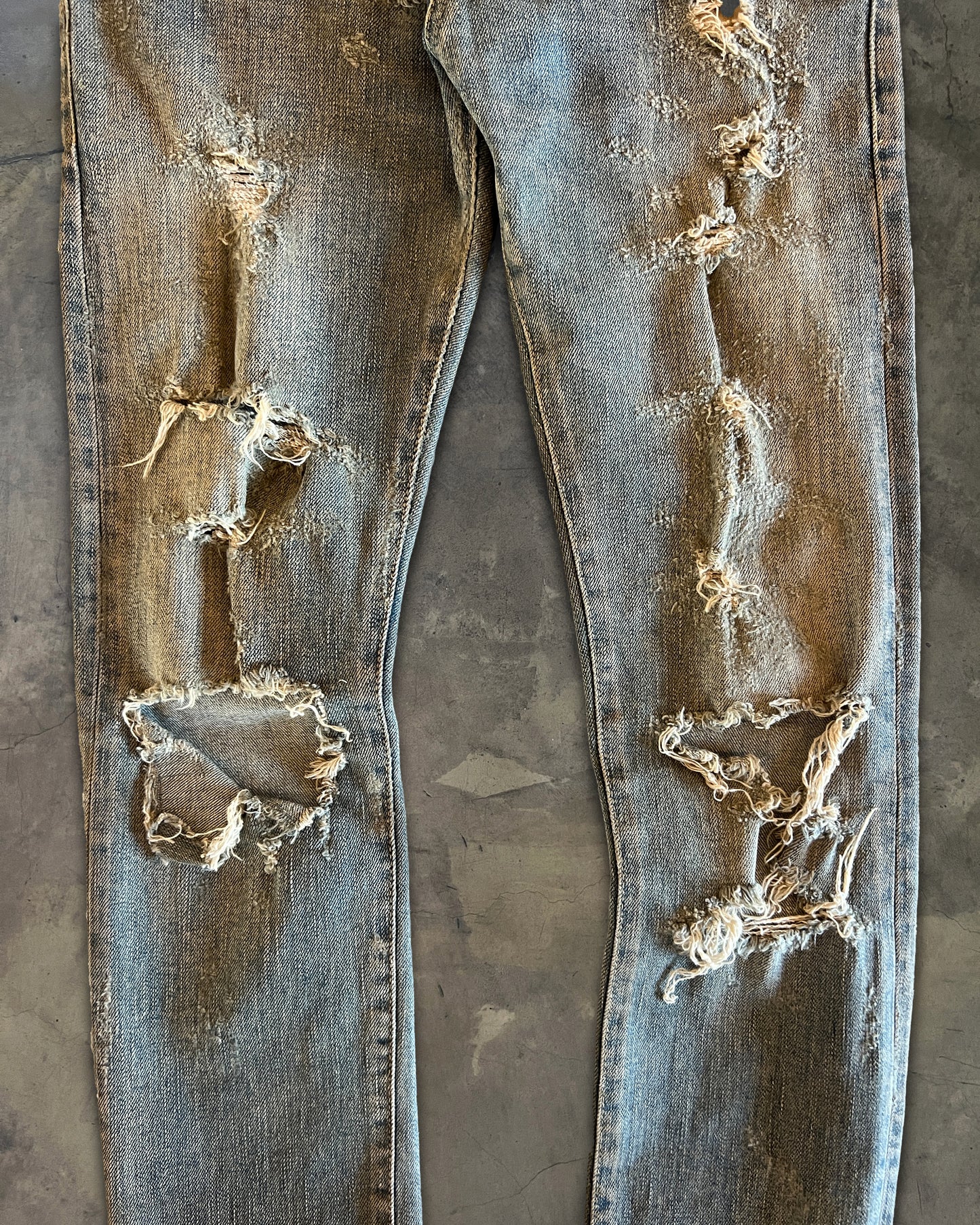 SAINT LAURENT 2013 CRASH DENIM