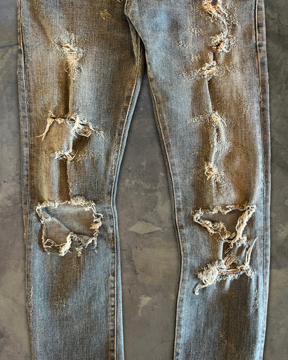 SAINT LAURENT 2013 CRASH DENIM