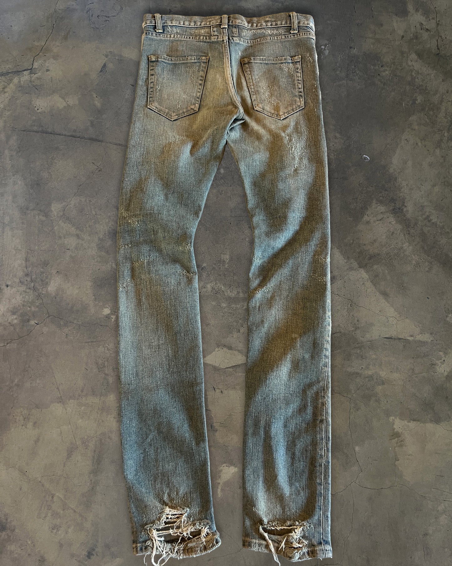 SAINT LAURENT 2013 CRASH DENIM