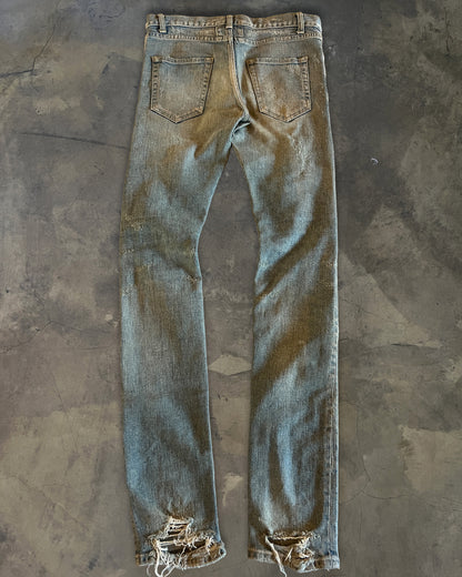 SAINT LAURENT 2013 CRASH DENIM