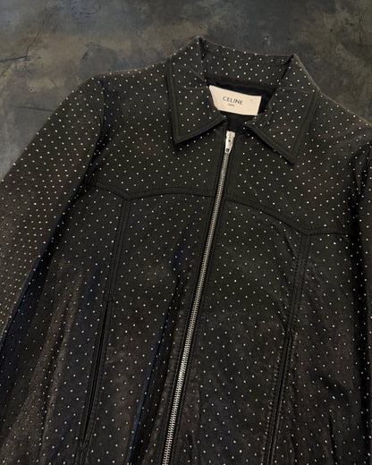 1/1 CELINE SS2022 CRYSTAL EMBELISHED BOMBER