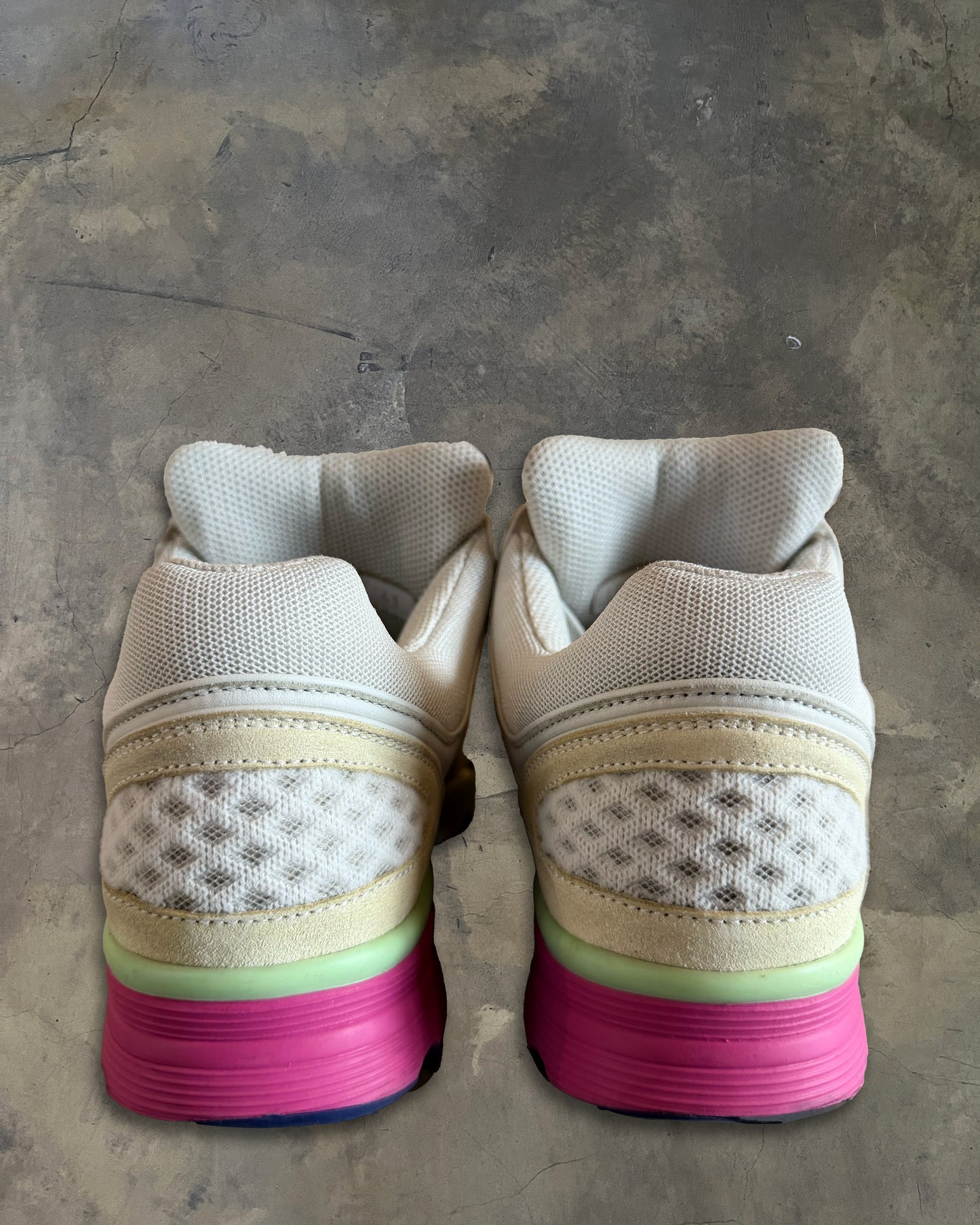 CHANEL MULTICOLOUR CC LOGO SNEAKERS