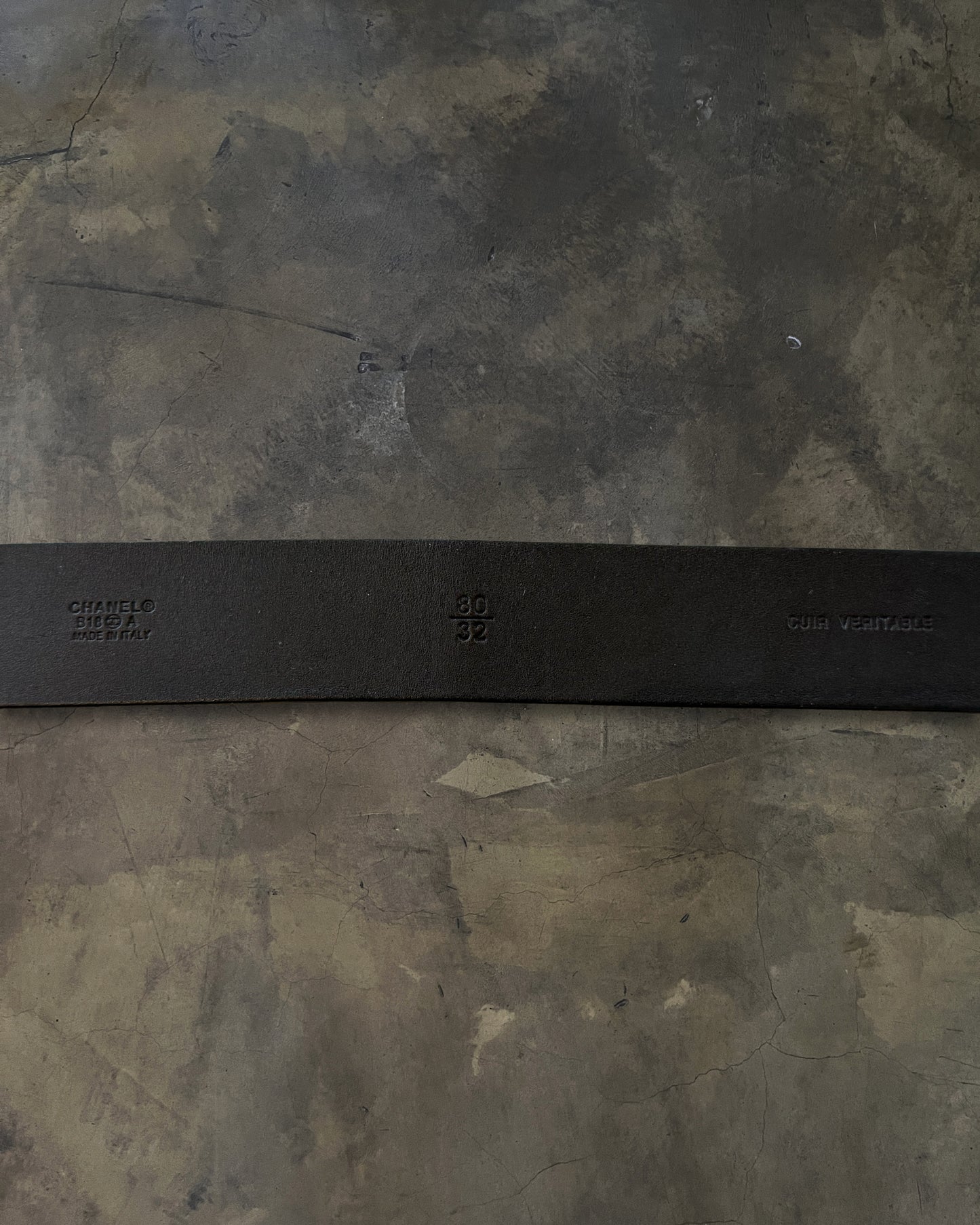 CHANEL SILVER ROPE LOGO CC BELT