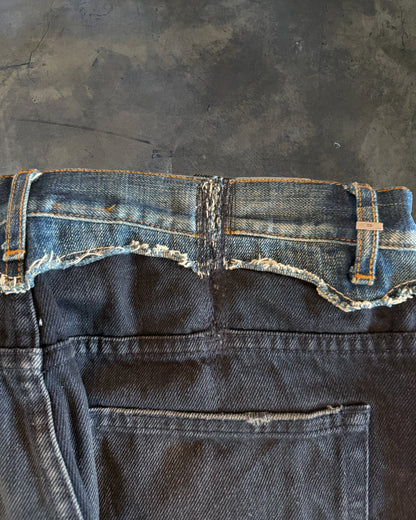 DIOR HOMME AW2006 " THESE GRAY DAYS" CUMMERBUND JEANS