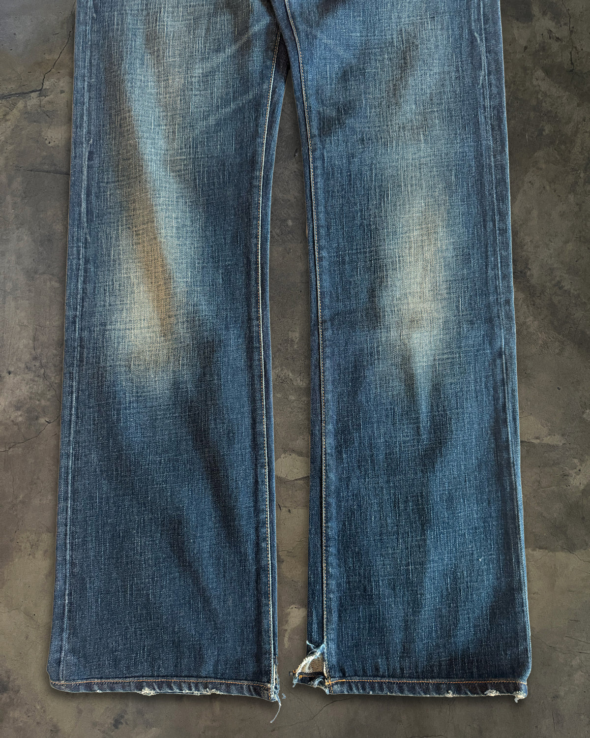 DIOR HOMME AW2006 " THESE GRAY DAYS" CUMMERBUND JEANS
